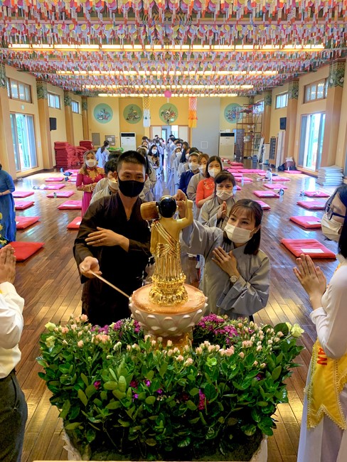 The Vesak Great Ceremony at Hoang Phap Temple in Jeonju City - South Korea